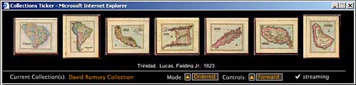 Collections Ticker Screen Shot