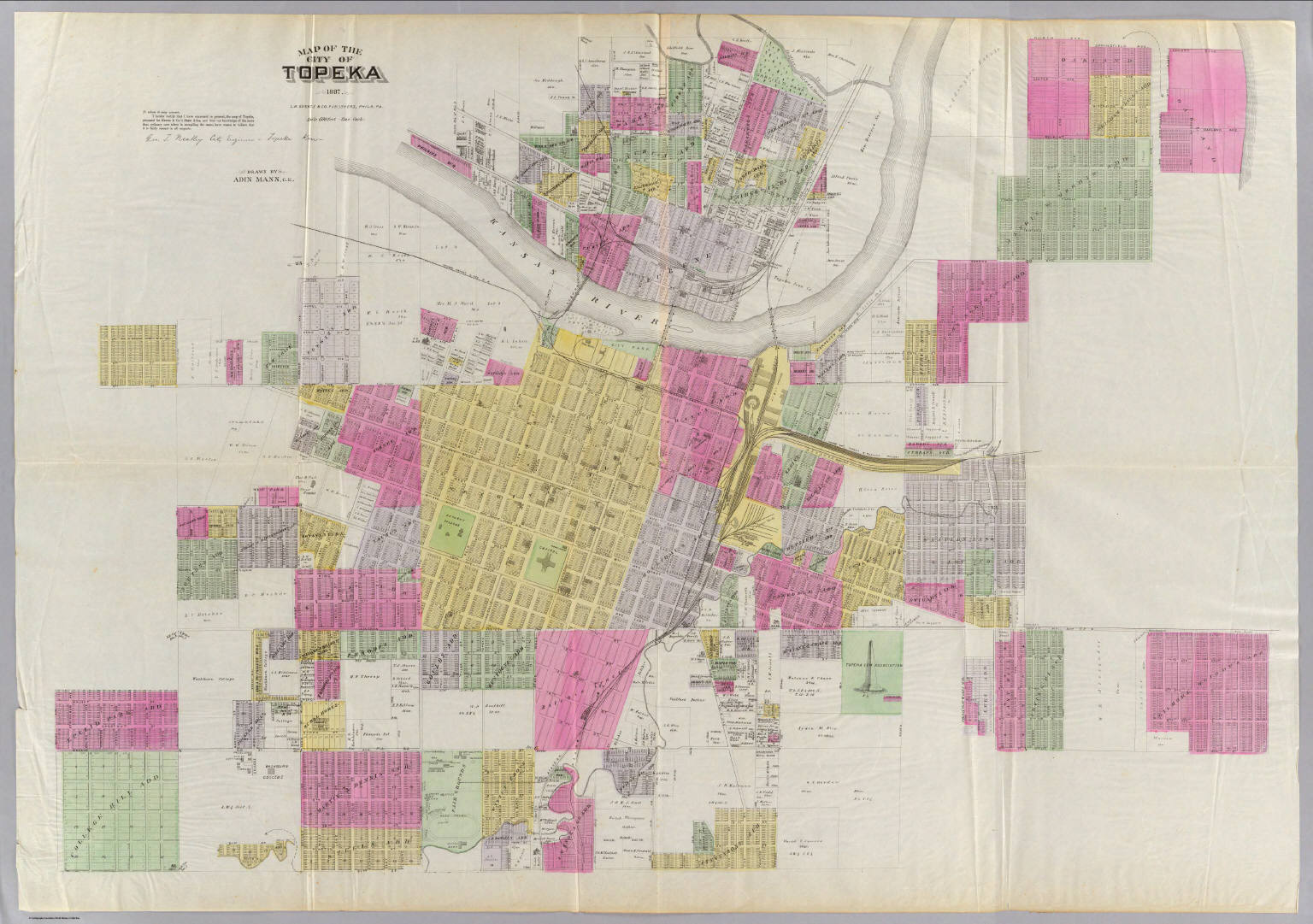 Topeka Map