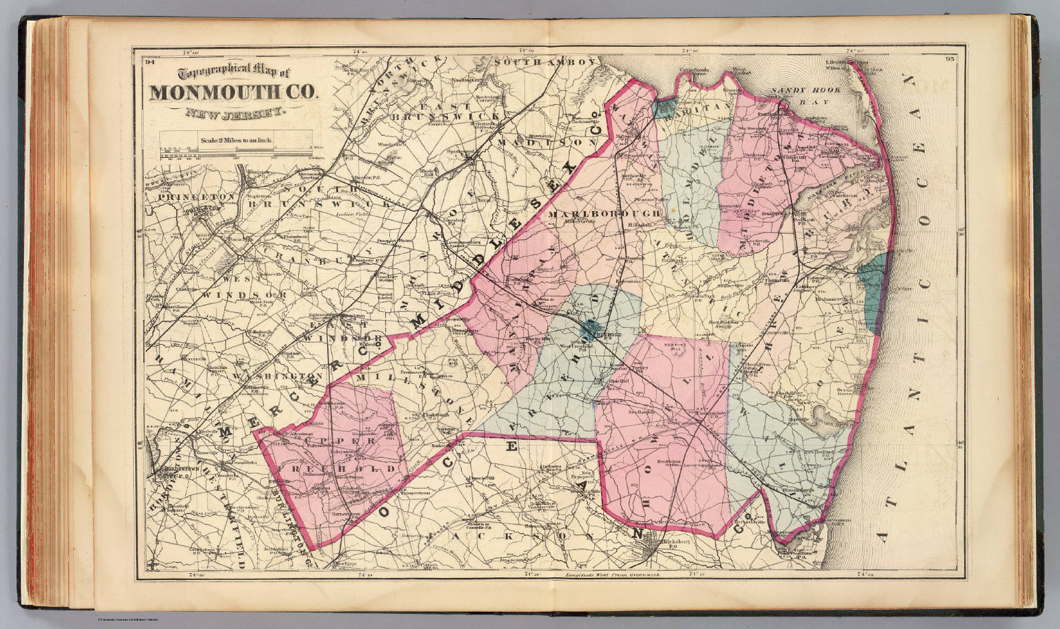 Map Of Monmouth