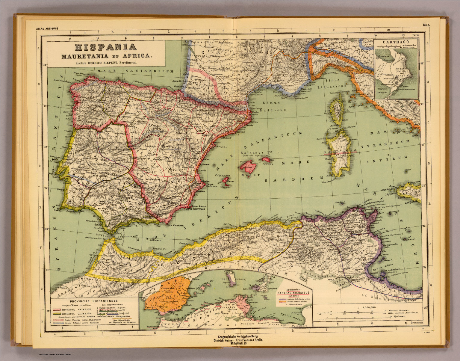 Map Of Hispania