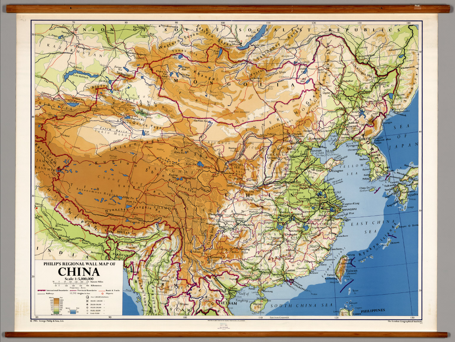 Geographical Map China