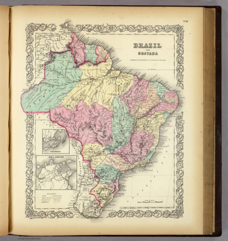 Brazil And Guayana.