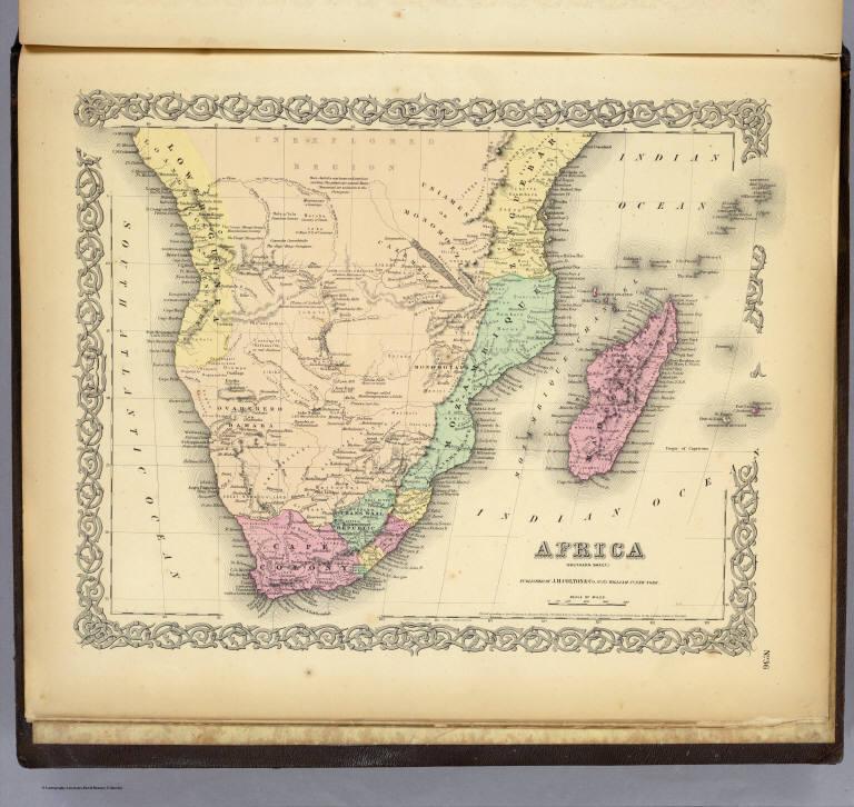 Africa Southern Sheet.