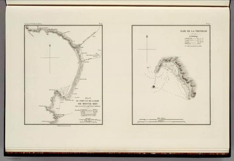 Plan du Port Et De La Baie De Monte-Rey.