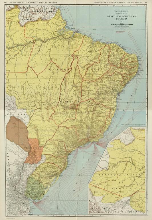 Composite: Brazil, Paraguay, and Uruguay.