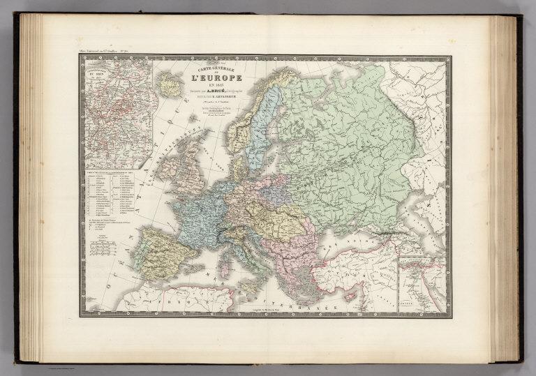 L'Europe en 1813.