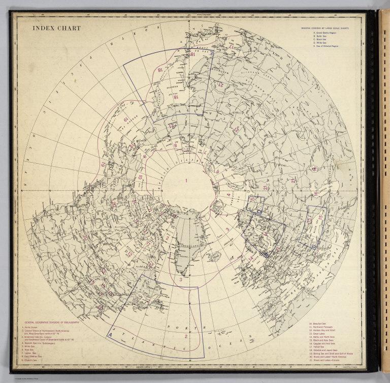 Index Map (Lining): Ice Atlas of the Northern Hemisphere.