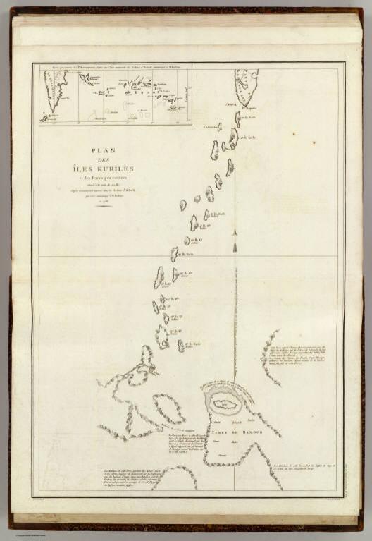 Iles Kuriles, Aleutiennes.