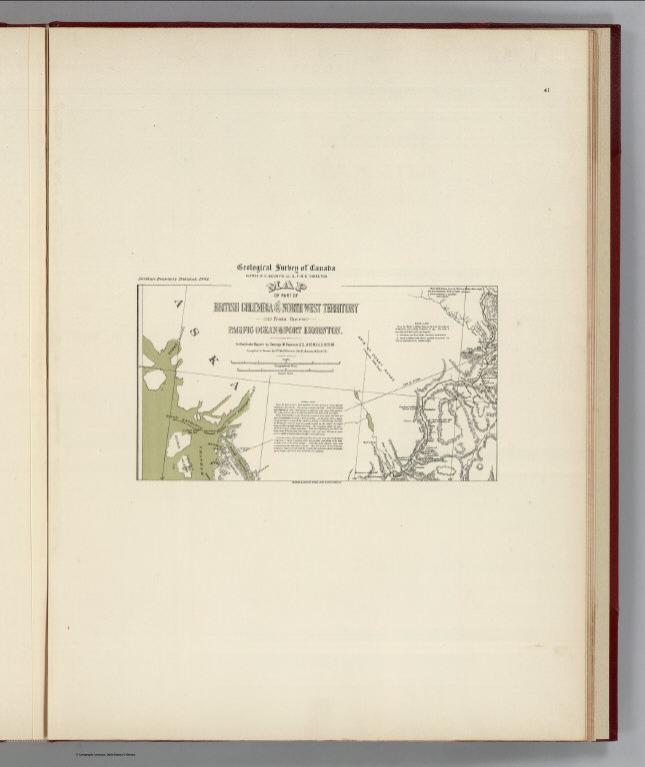 Facsimile: British Columbia and Northwest Territory (portion).