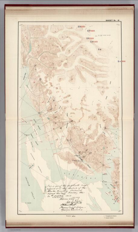 Sheet No. 13. (Stephens Passage, Taku Inlet, Juneau, Gastineau Channel, Chatham Strait, Favorite Channel, Berners Bay, Saginaw Channel)