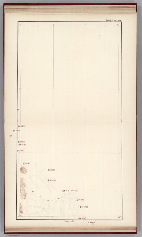 Sheet No. 16a. (Meade Glacier).