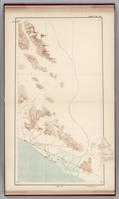 Sheet No. 20. (Alaska River, Dry Bay, Yakutat Glacier).