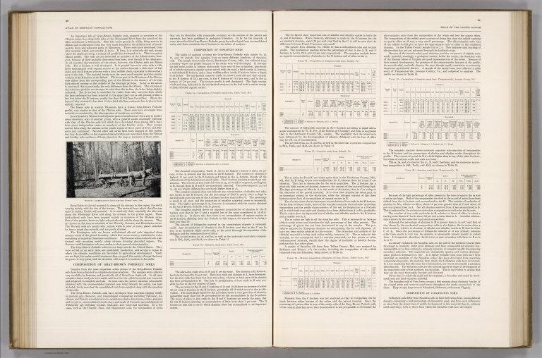 Text Page 30-31: Soils of the United States (continued). Atlas of American Agriculture.