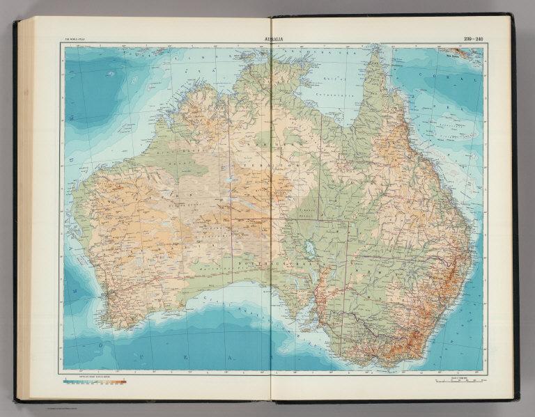 239-240. Australia. The World Atlas.