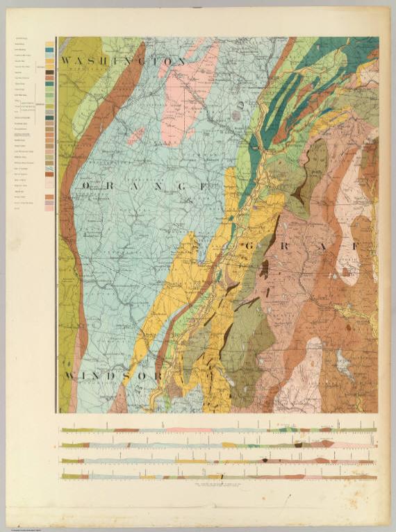 (General geological map of New Hampshire. Sheet 3)