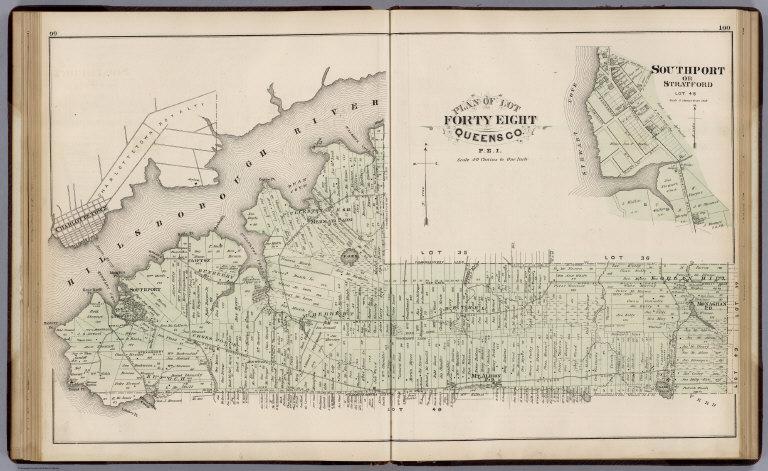 Plan of Lot Forty Eight, Queens Co., P.E.I.