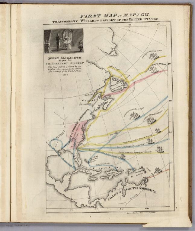 First Map Or Map Of 1578