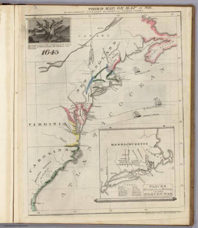 Third Map or Map Of 1643