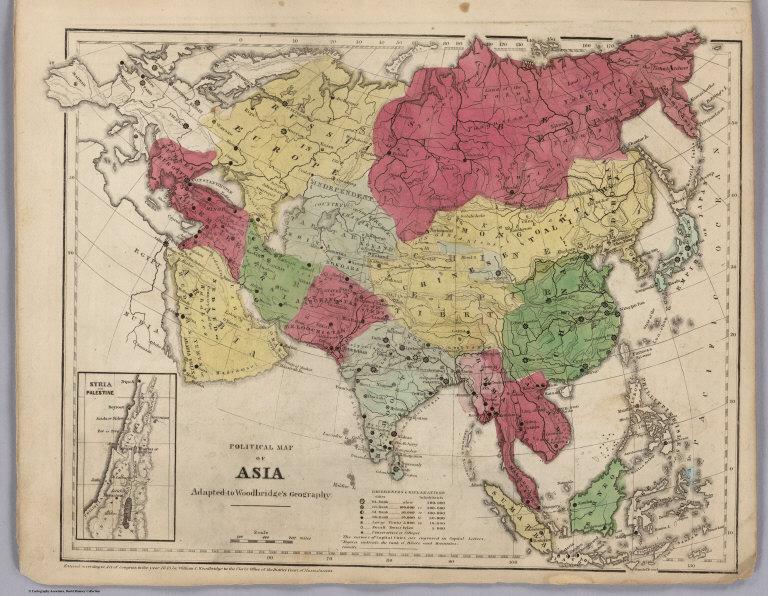 Political Map Of Asia