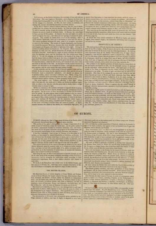 Text Page: Study Of America and Of Europe