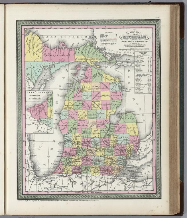 A new map of Michigan