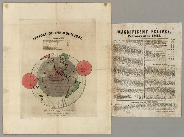 Eclipse Of The Moon 1841. February 5th.