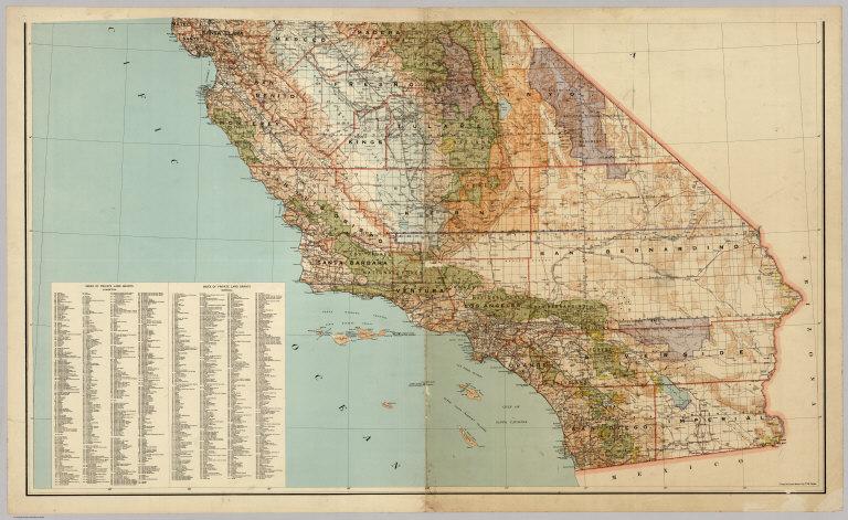 State Of California (south sheet), 1944