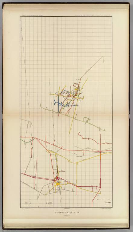 Comstock Mine Maps. Number II.