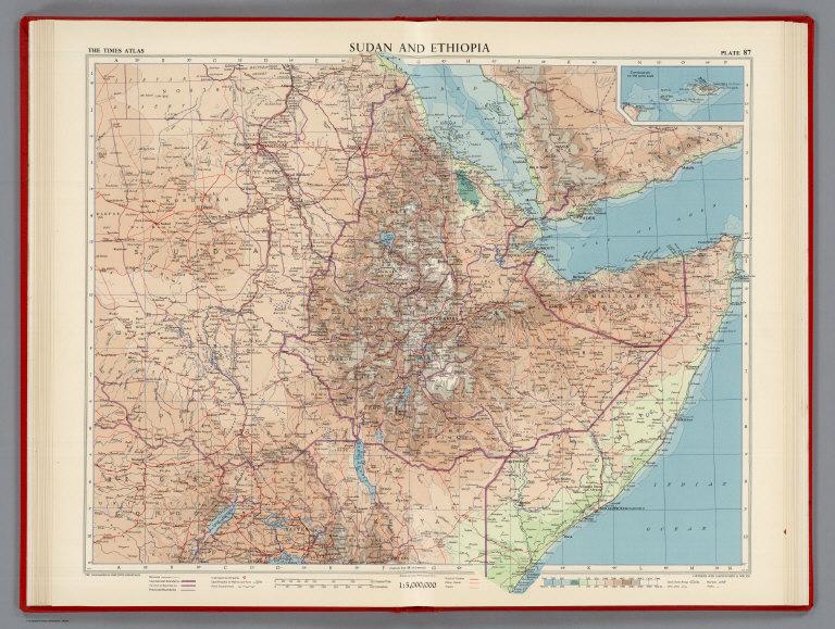 Sudan and Ethiopia, Plate 87, V. IV