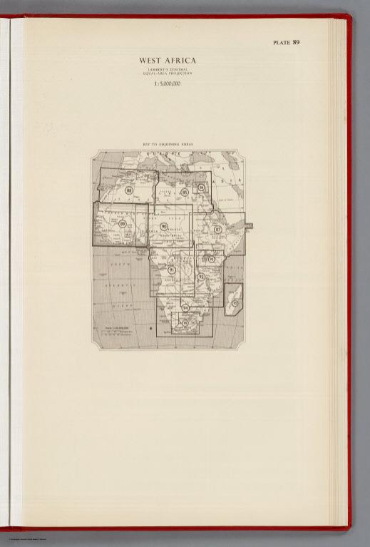 Index: West Africa, Plate 89, V. IV