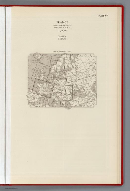 Index: France, Plate 67, V. III