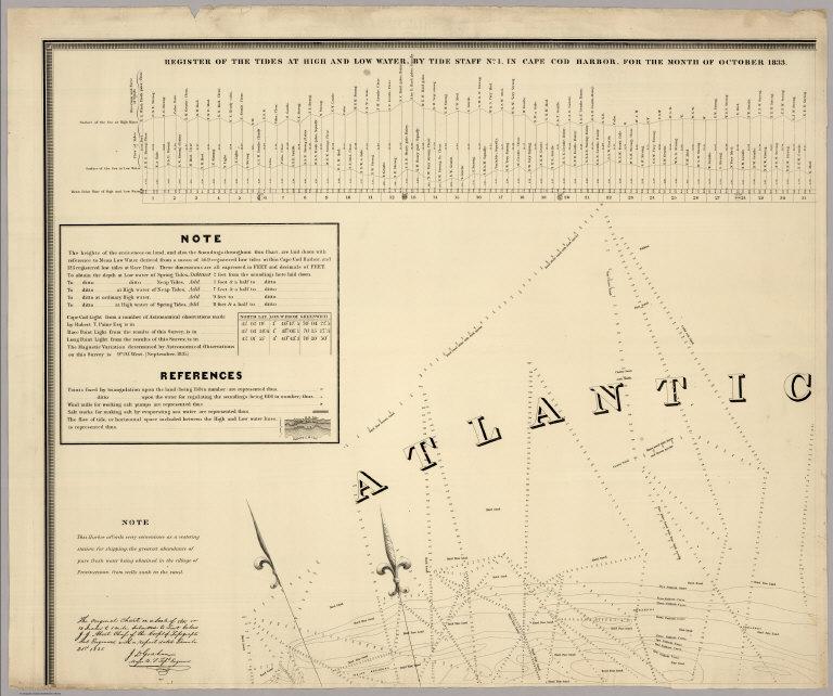 Map Of The Extremity Of Cape Cod