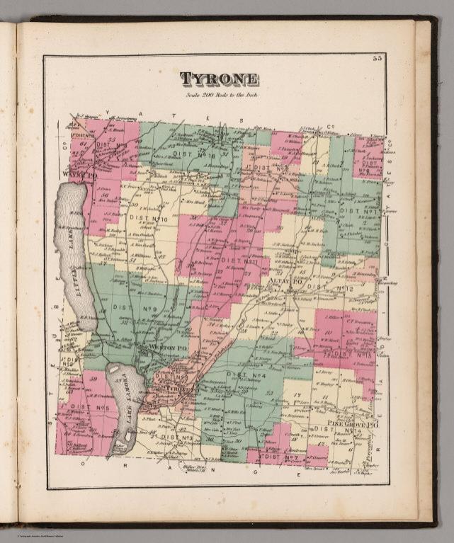 Tyrone, Schuyler County, New York.