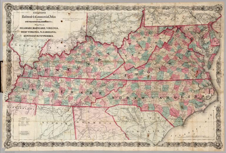 Railroad & Commercial Atlas Of The United States