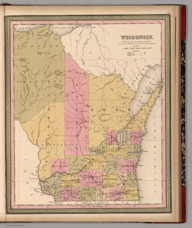 Map of Wisconsin