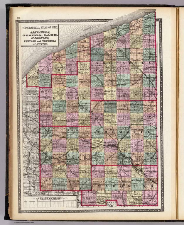 Ashtabula, Geauga, Lake, Mahoning, Portage and Trumbull counties.