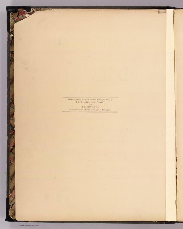 Title Page Verso: New topographical atlas of the State of Ohio.