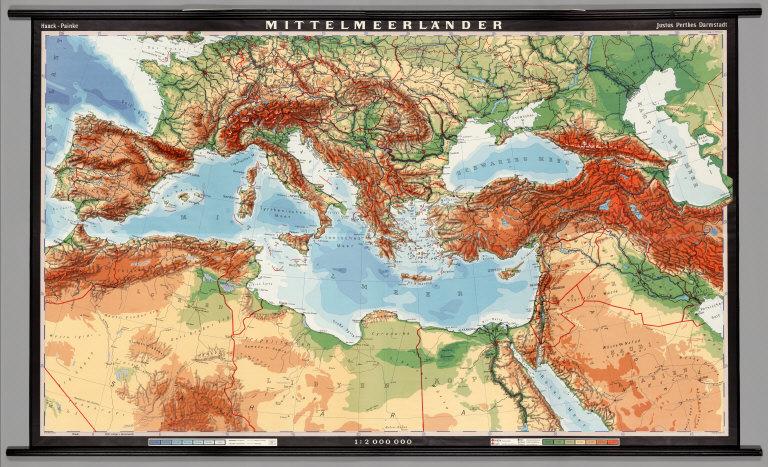 Mediterranean Lands -- Physical-Political