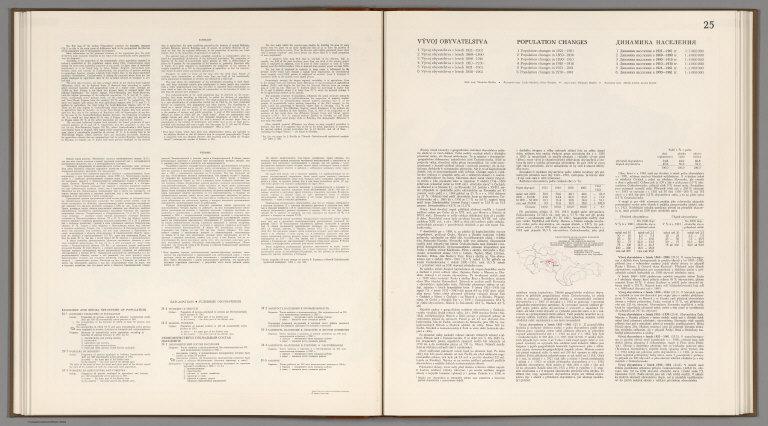 Text: (Economic and Social Structure of Population - Continued). Population Changes.