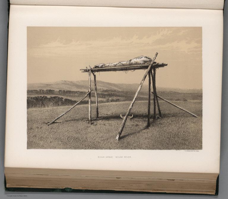 View: Sioux Grave, Mouse River.