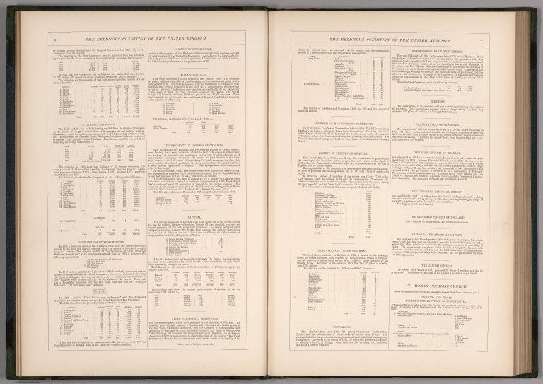 Text: The Religious Condition of the United Kingdom.