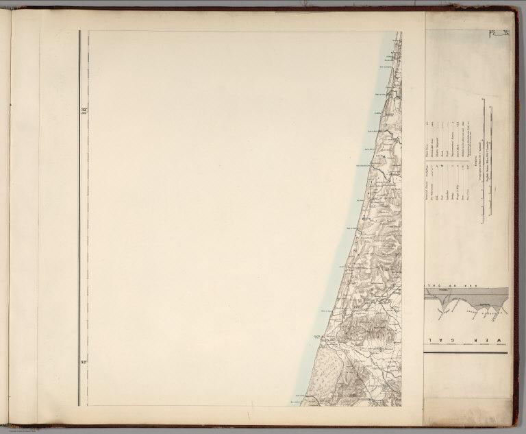 (Sheet 2). Western Palestine ... Reduced from the One-Inch Map. Scale 3/8 inch to one mile or 1:168,960.