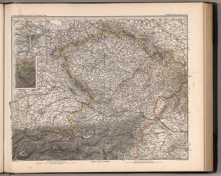 Osterreich_Ungarn, Nordwestlicher Theil (Austro-Hungarian Empire, Northwest Sheet).