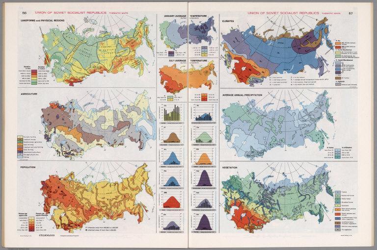 Union of Soviet Socialist Republics Thematic Maps.