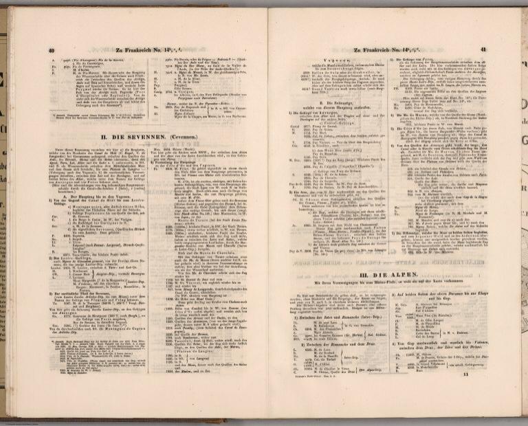 Text: (Supplement to Map Nos. 14b,c,d, Mountains of France).