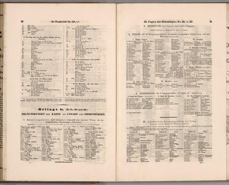 Text: (Supplement to Map Nos. 14b,c,d, Mountains of France and Nos. 35b, 35a Hungary and Transylvania).