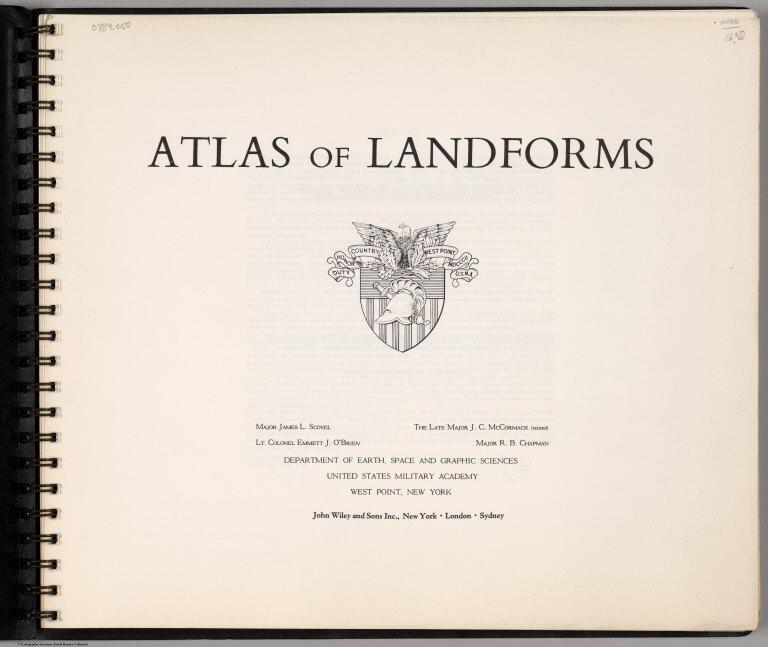 Title Page: Atlas of Landforms