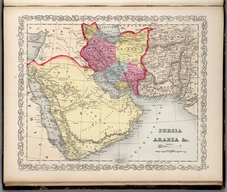 Persia, Arabia, &c.