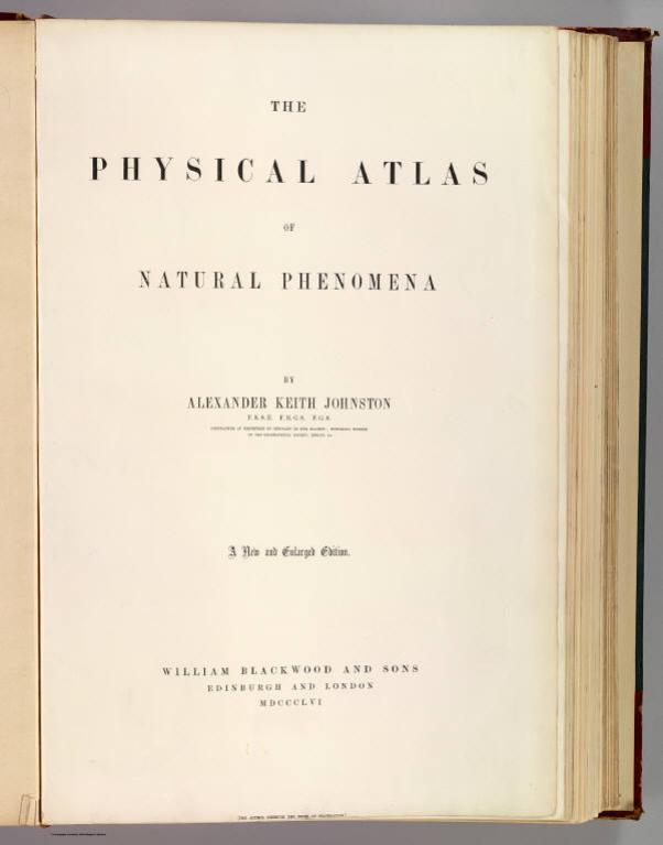 Title Page: Physical atlas of natural phenomena.