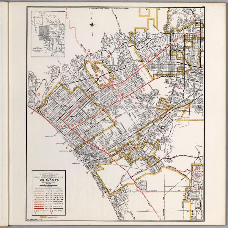 City of Los Angeles (West Central Section).